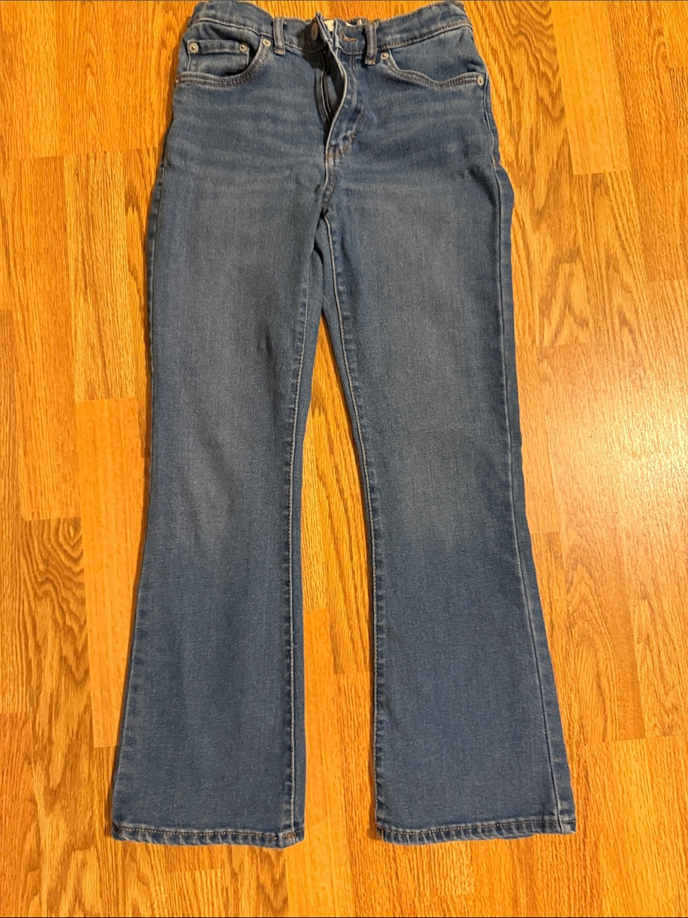 Levi’s Girls Blue Denim Flared Jeans